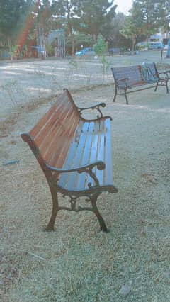 Iron bench