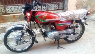 HONDA125 Model 2013 Karachi number ha urgent sell no sms only phone