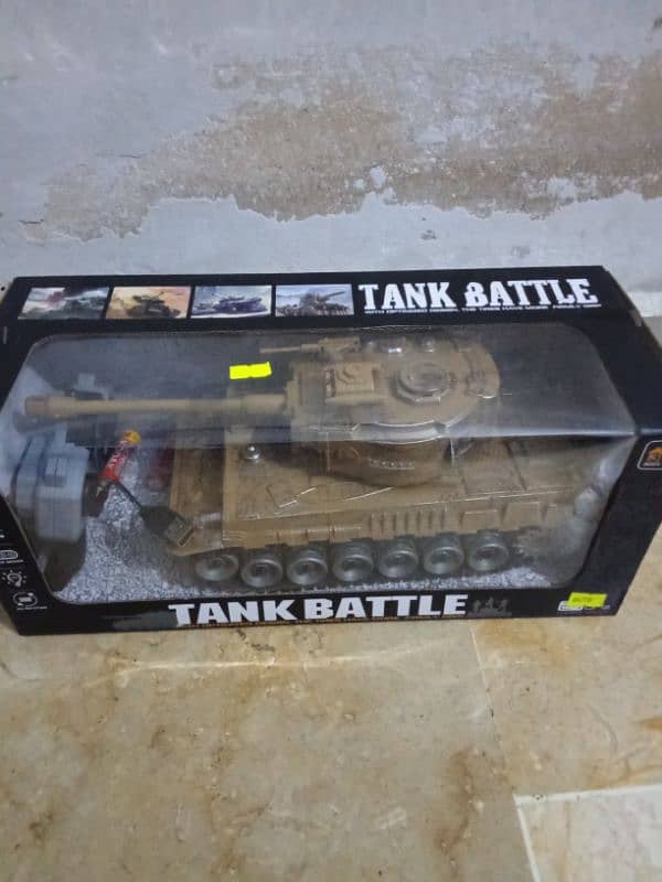 Rc Tank With 360 rotation and light With Chargeable Battery 9