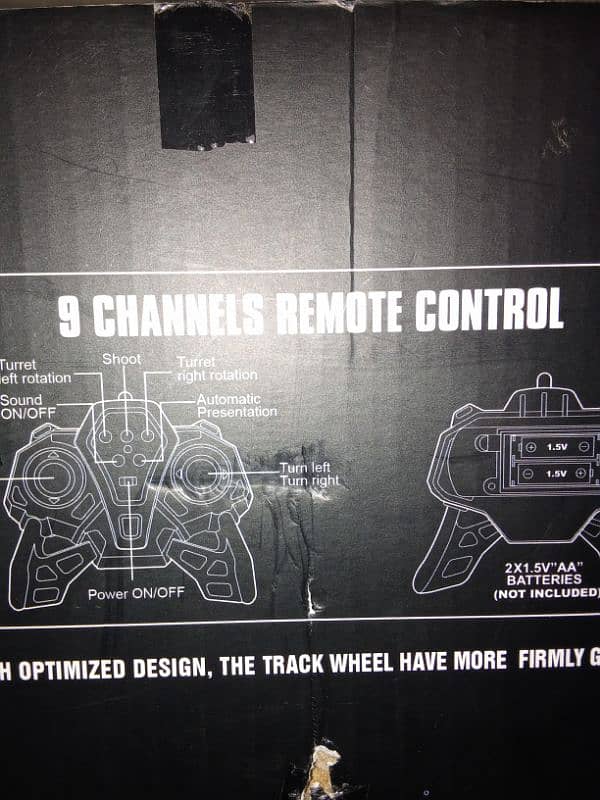 Rc Tank With 360 rotation and light With Chargeable Battery 11