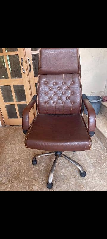 beautiful brown moving chair 2