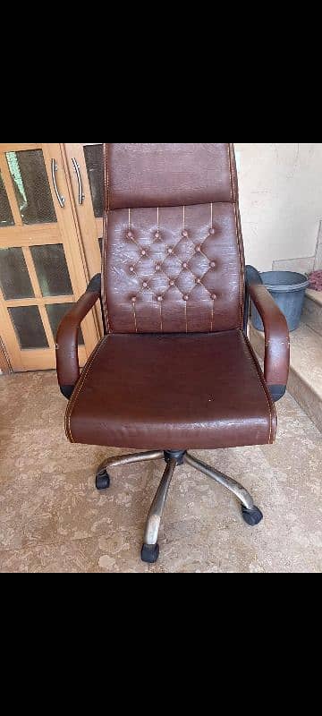 beautiful brown moving chair 3