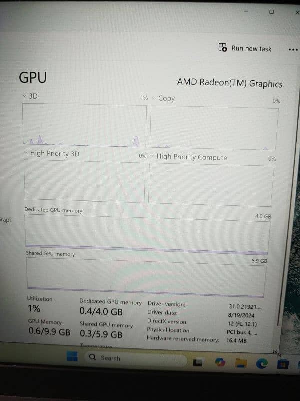 Lenovo Ryzen 7 5700U (8Core 16CPU) 4K Display 16GB RAM 512GB NVMe SSD 13