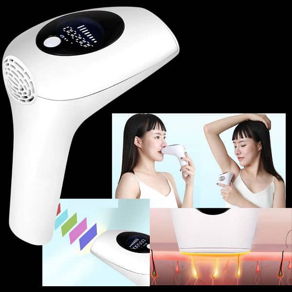 Powerful Laser Painless Hair Removal Device 4