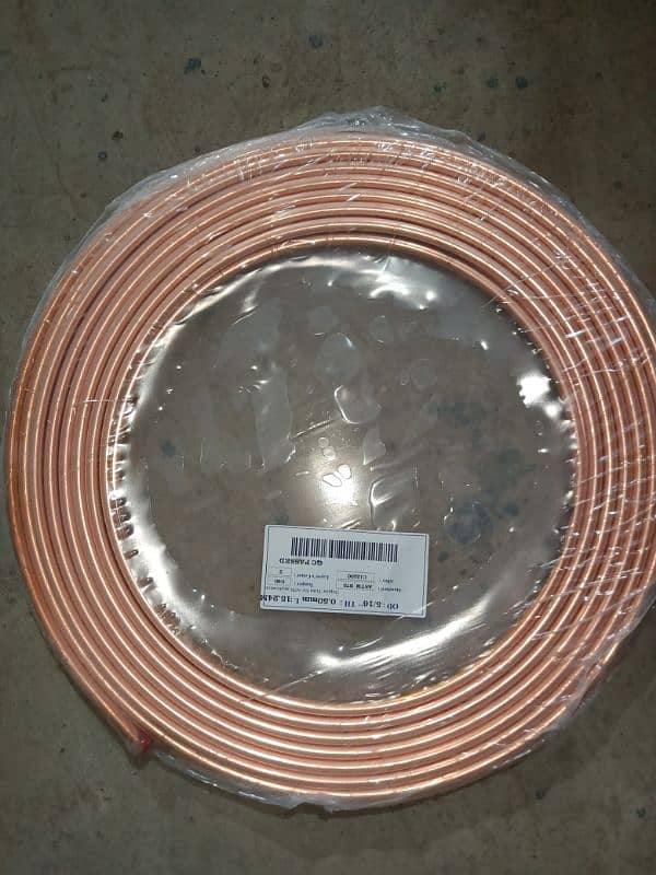 copper pipe 1/4 1/5 coil available 1