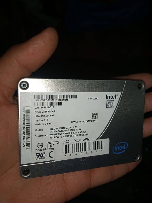 160gb ssd 10/10 1