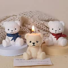 TEDDY BEAR CANDLE