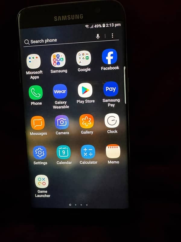 S7 Edge Samsung phone 32 gb ram 3