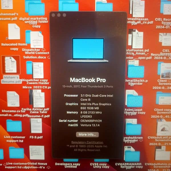 MacBook Pro 2017 5