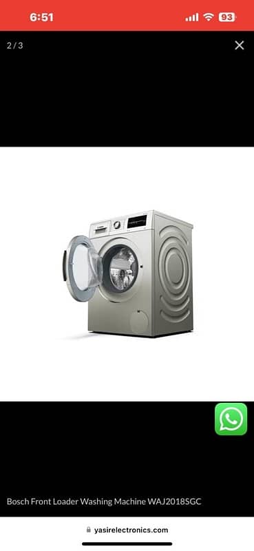 Bosch Washing Machine 2