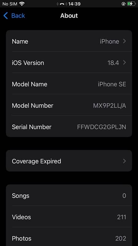 Iphone se 2020 jv 87% Battery Health 64 GB 7