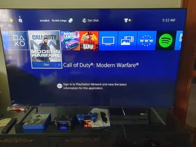 PS4 Fat Original 500GB with 2 Controllers and Accessories
