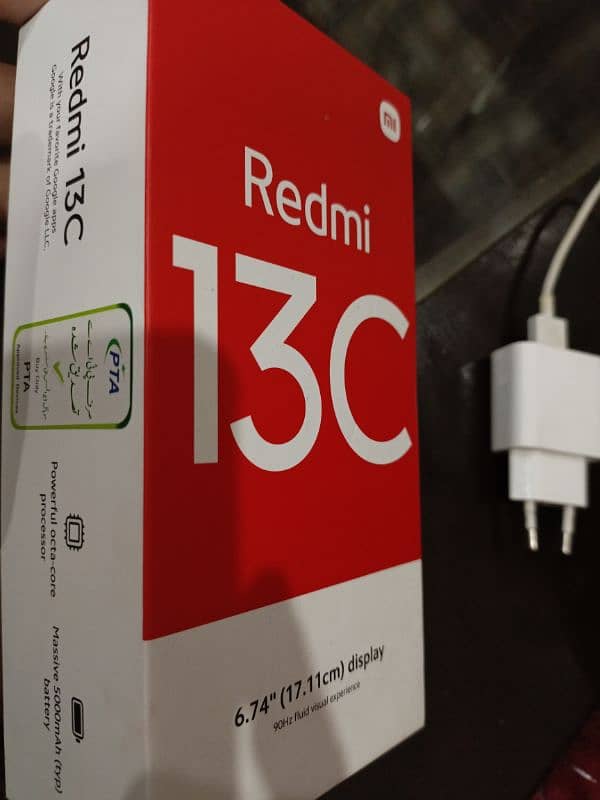 Redmi 13c white 3