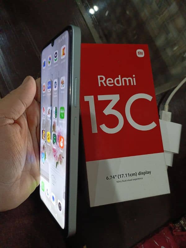 Redmi 13c white 9