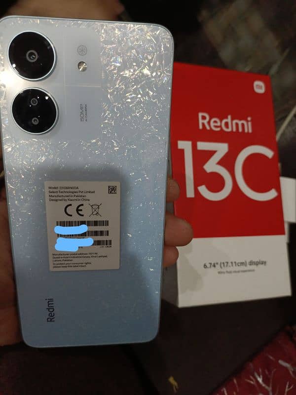 Redmi 13c white 13