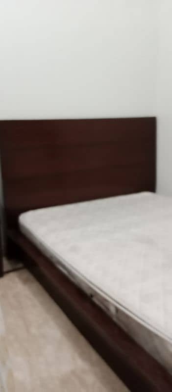 wooden bed set 2