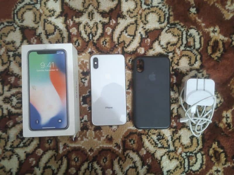 I Phone X 256 GB PTA APPROVED 0