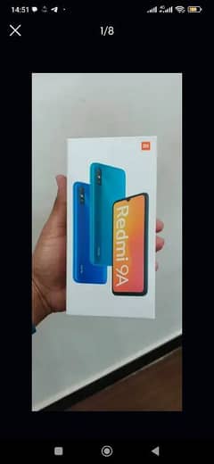 03195212208 redmi 9a complete box not open