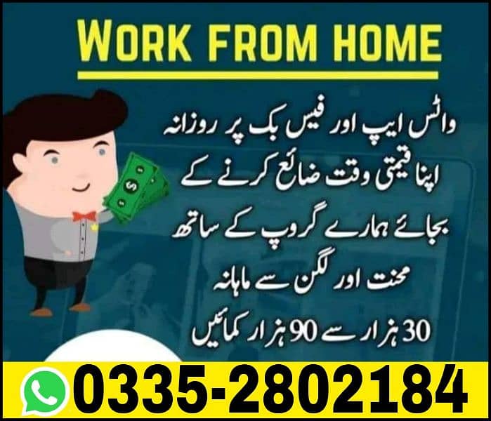 online earning, work at home, part time job 0