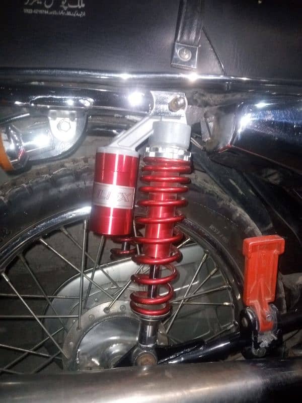 Rear Fancy Shocks Honda 125 and other bikes 1