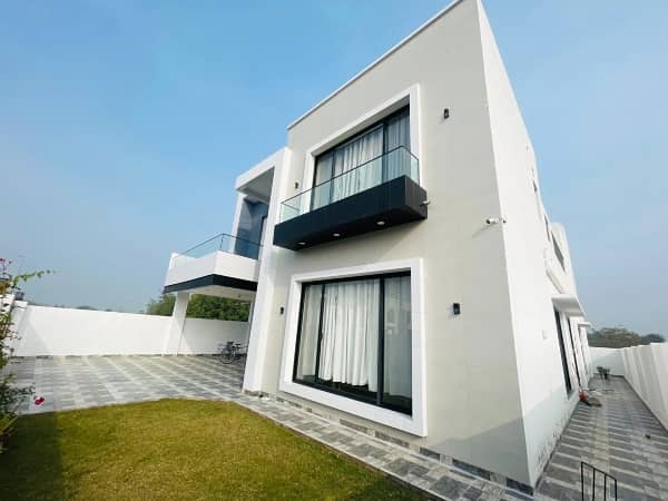 1 Kanal Modern House For Sale at Prime Location in P Block Phase 7 DHA Lahore Near  Defence Raya  & Fairways Commercial Hub 2