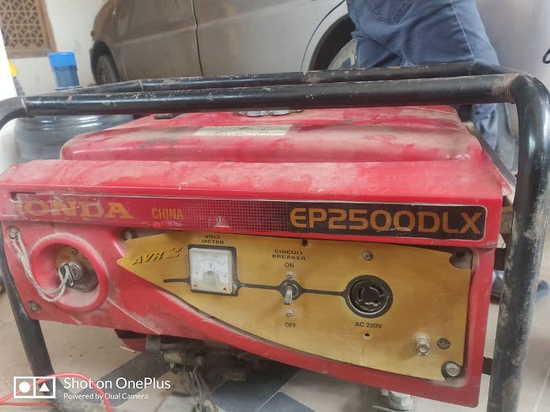 2500 watt Generator for Urgent Sale 1