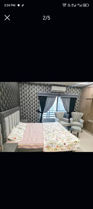 Short time studio apartments available for rent in bahria town phase 7 2