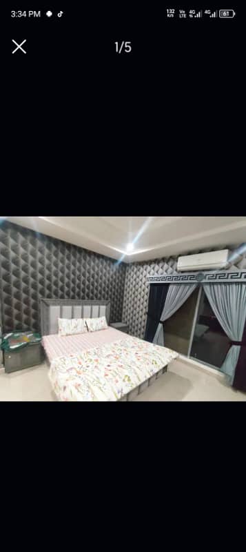 Short time studio apartments available for rent in bahria town phase 7 3