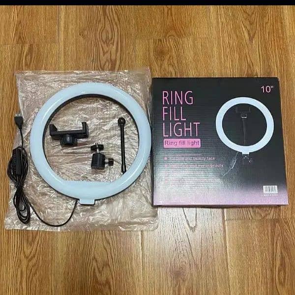 26 CM ring light for tiktok live and YouTube video 0