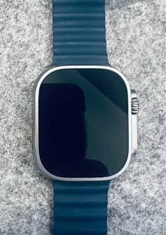 Apple Watch Ultra 2 49MM cellular LTE GPS Natural Titanium Blue strap