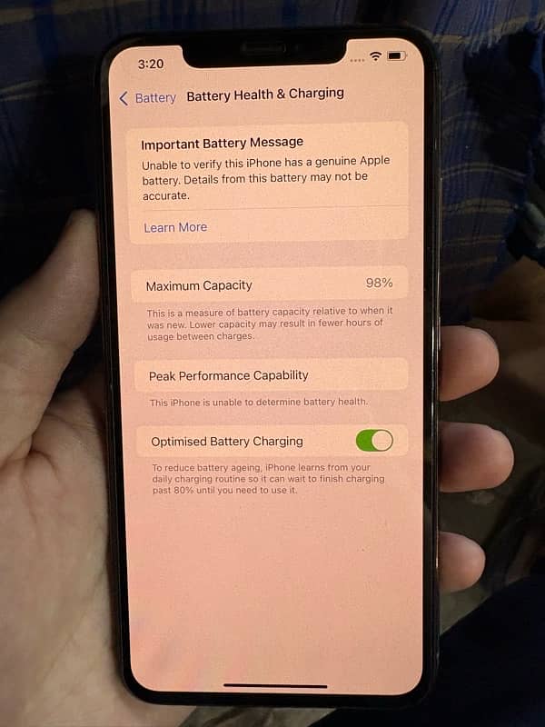 iphone Xs max 256gb pta approved 1