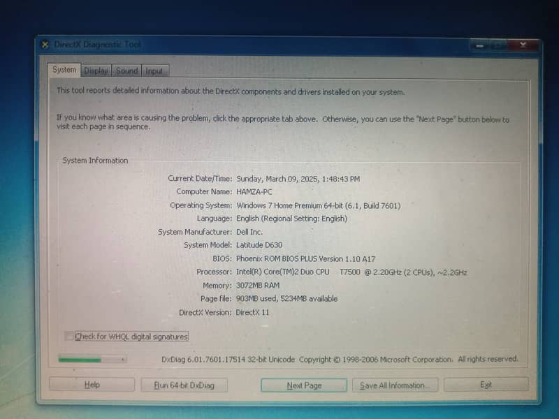 Dell Latitude D630 10