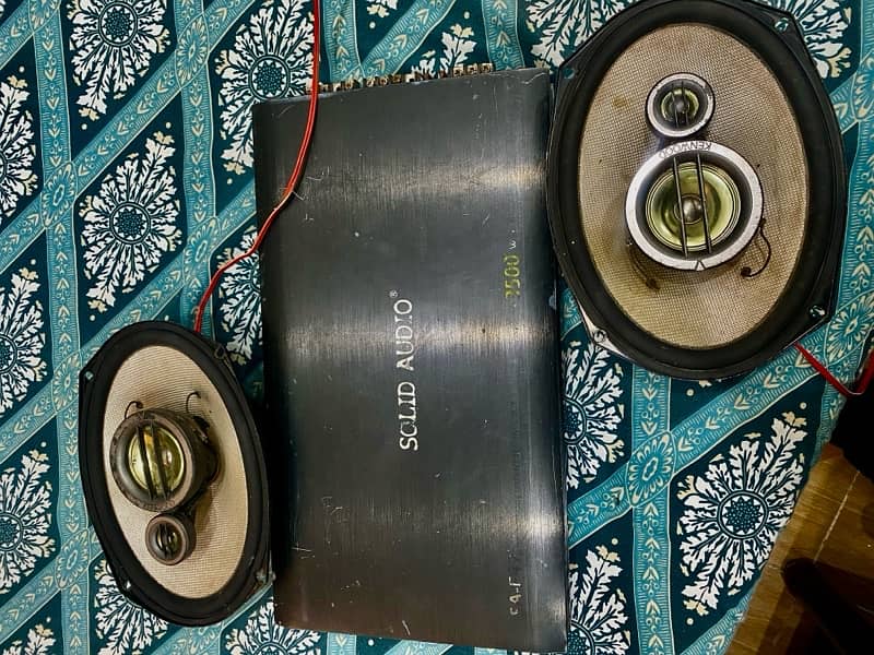 KENWOOD Original speaker-718 with original AMP 0