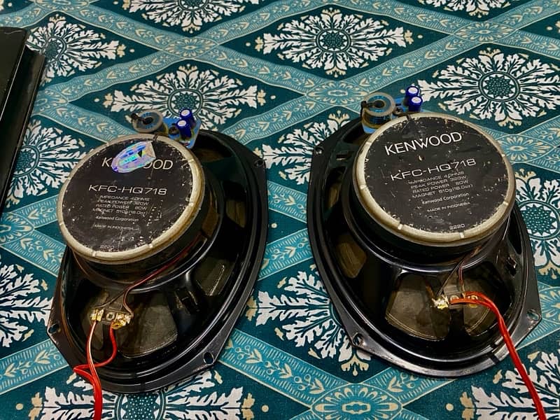 KENWOOD Original speaker-718 with original AMP 2