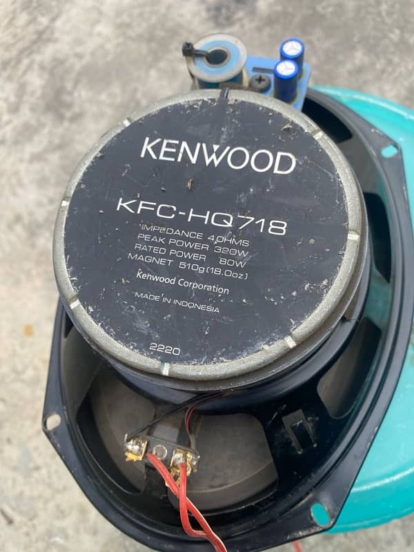 KENWOOD Original speaker-718 with original AMP 7