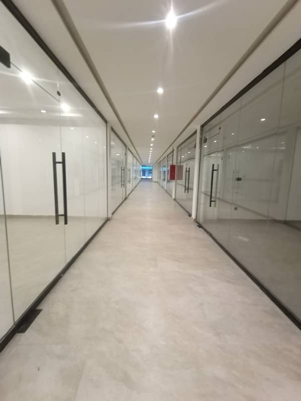 COMMERCIAL SHOP FOR RENT VERY AT REASONABLE PRICE MOST PRIME LOCATION OF BAHRIA TOWN LAHORE 18