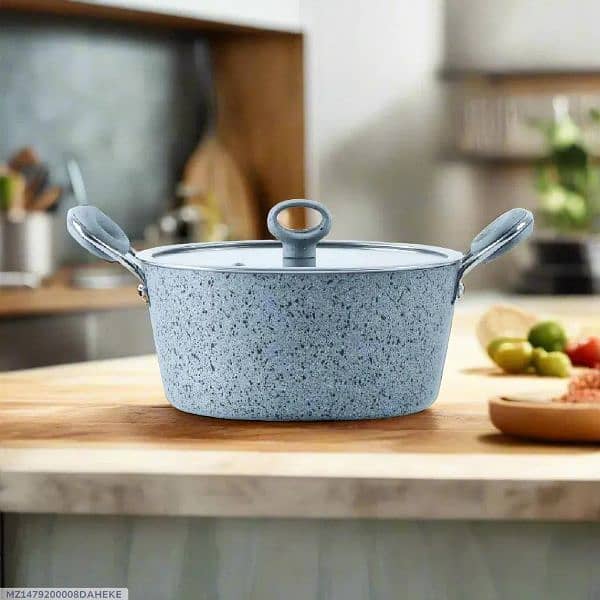 Durable Almunium cooking pot 6Litre 9