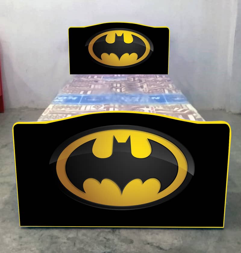 Batman New Single Bed for Boys, Children Bedrooms Beds 0