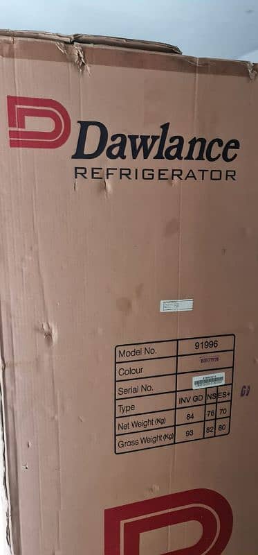 Dawlance refrigerator like new 15