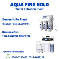 Domestic RO Plant/Water Filter Plant/Water Purifier for School/House