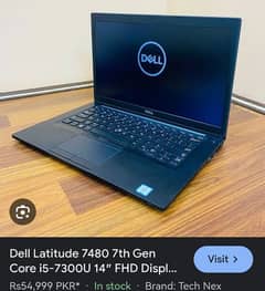 core I5 7th gen dell latitude 7480 8gb 256gb ssd