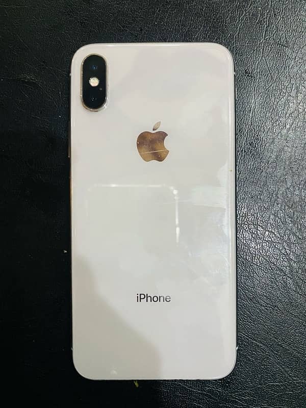 iphone x pta approved all ok 64gb white colour 1