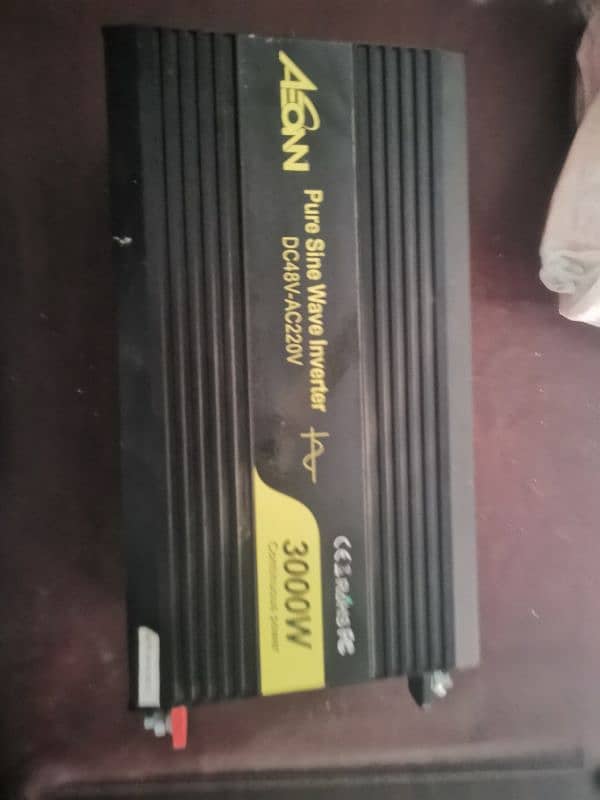 pure sign wave inverter 3000W continue 4