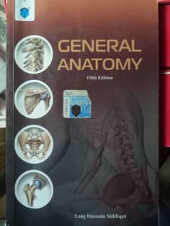 General Anatomy by Laiq Hussain (Fifth Edition)