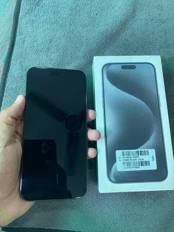 iPhone 15 pro max| 256GB | NON PTA| iPhone 5