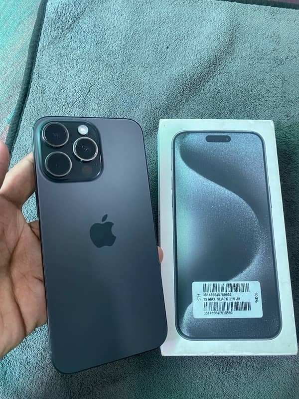 iPhone 15 pro max| 256GB | NON PTA| iPhone 6