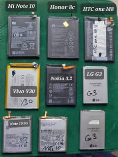 S10 Plus Battery S8 plus, Vivo Y30, Mi Note 10, different Price