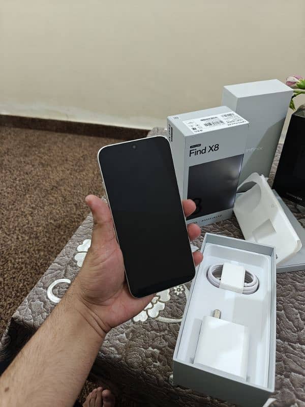 Oppo Find X8 Brand New Non Active Full Sim Time 12/256 2