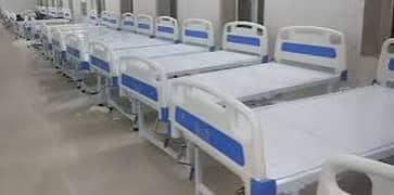 Set of hospital bed