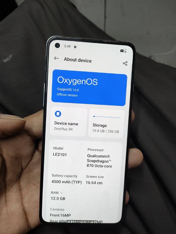 one plus 9R 12Gb 256Gb 1